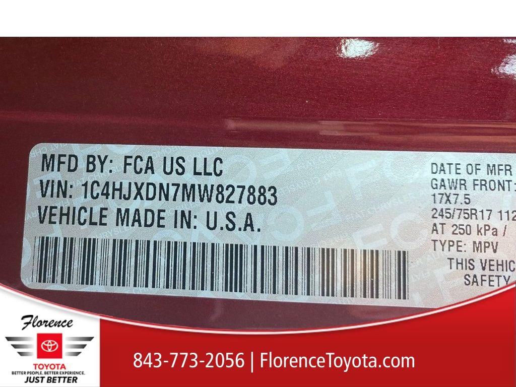 2021 Jeep Wrangler Unlimited Sport