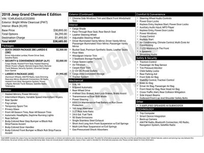 2018 Jeep Grand Cherokee Laredo E