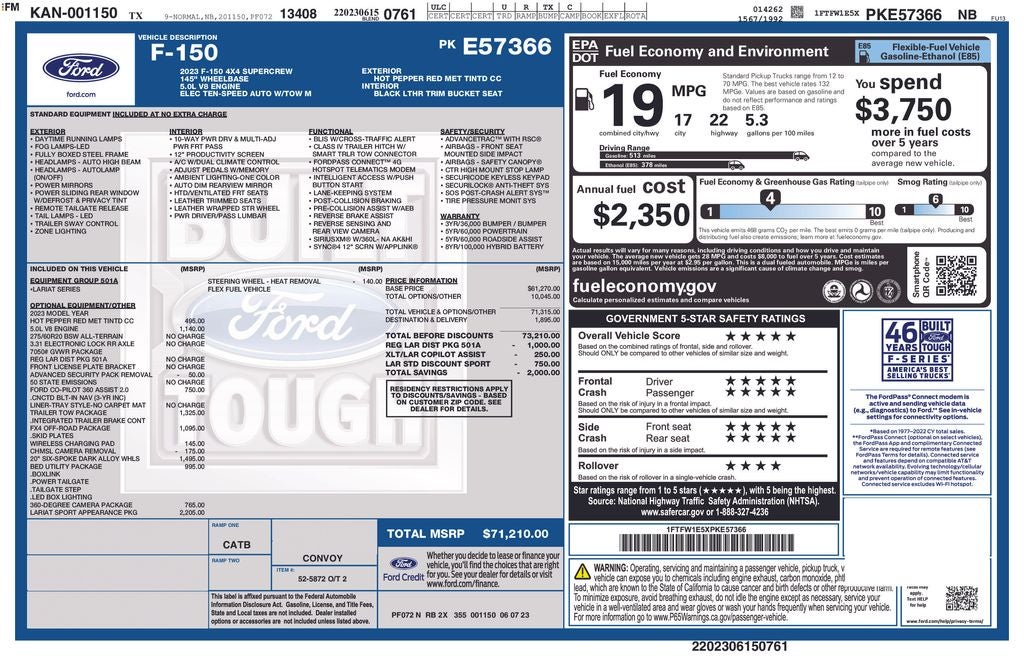 2023 Ford F-150 Lariat