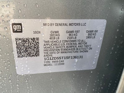 2025 Chevrolet Malibu LT 1LT