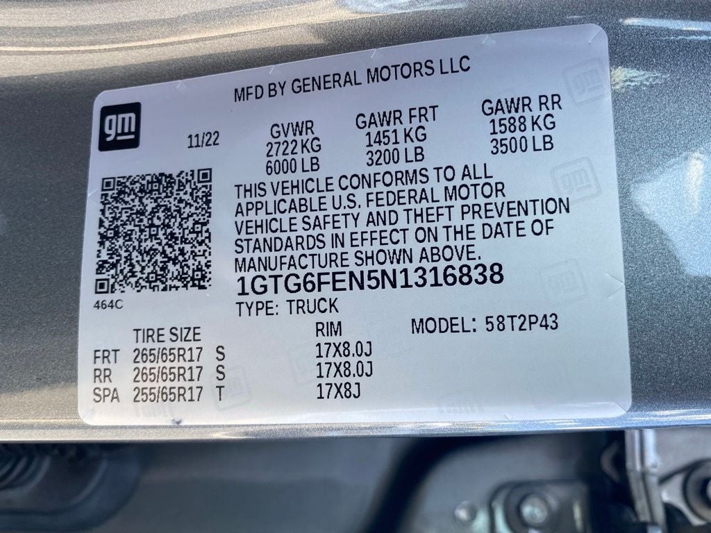 2022 GMC Canyon AT4 w/Leather