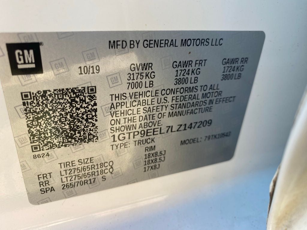 2020 GMC Sierra 1500 AT4