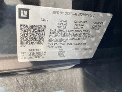 2019 Cadillac Escalade Luxury