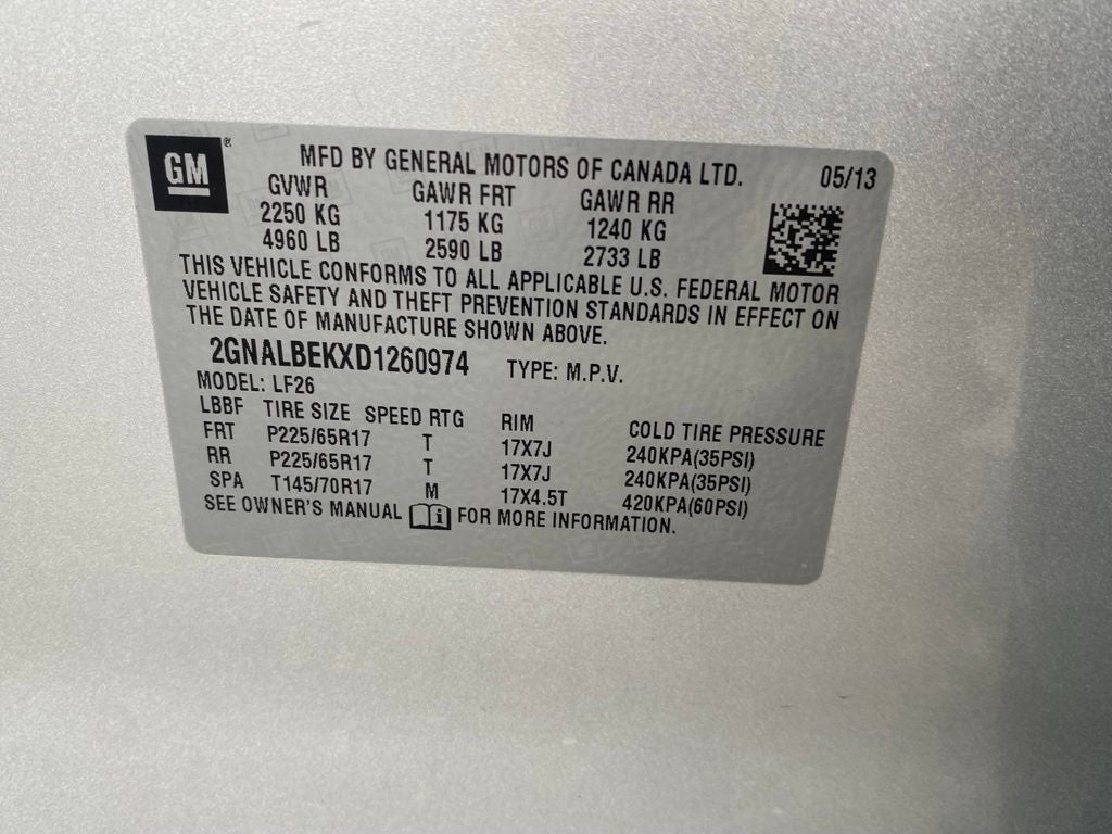 2013 Chevrolet Equinox LS