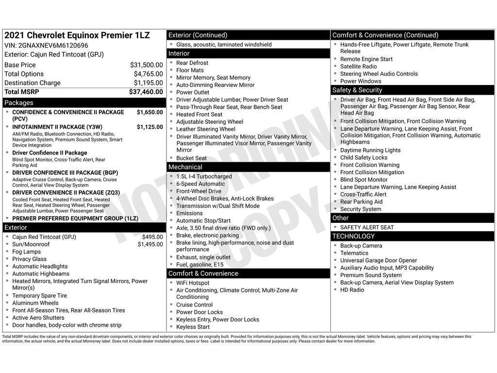 2021 Chevrolet Equinox Premier
