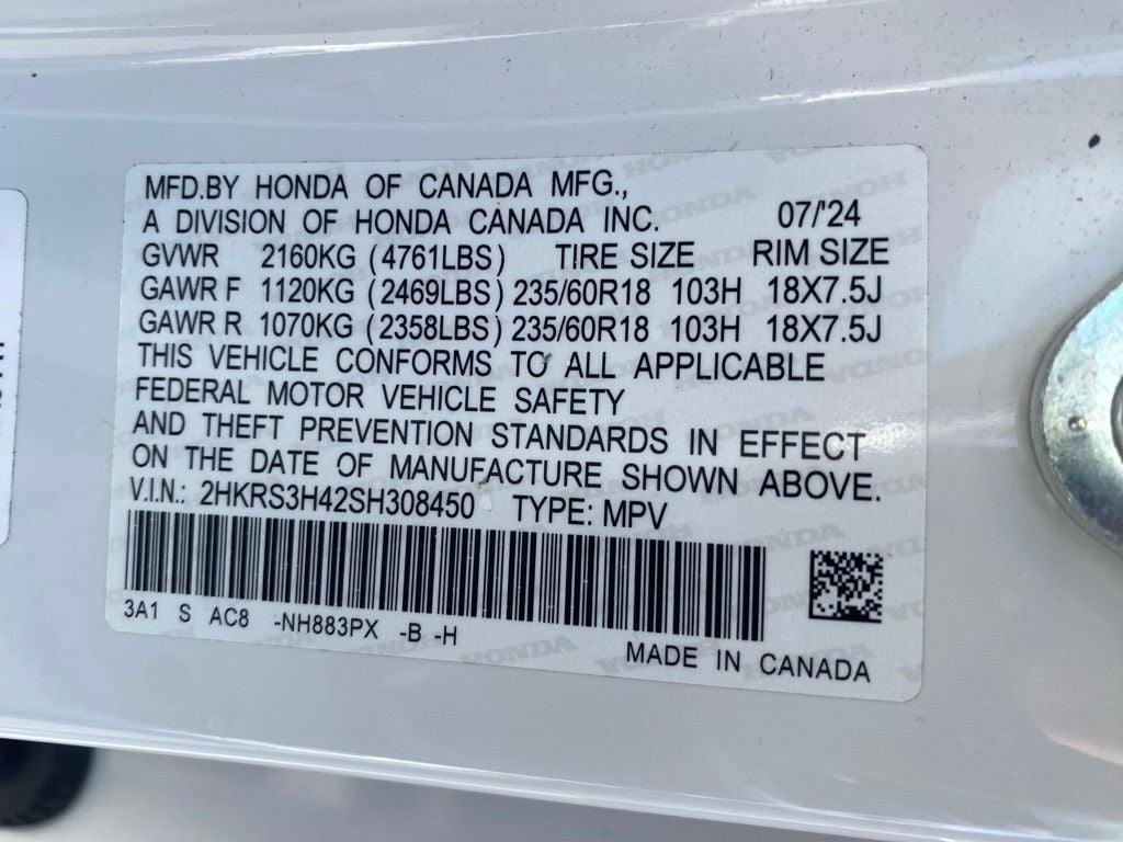 2025 Honda CR-V EX