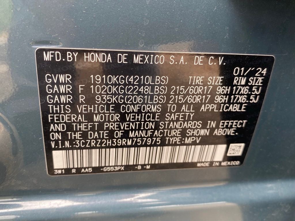 2024 Honda HR-V LX