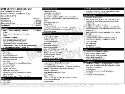 2025 Chevrolet Equinox LT