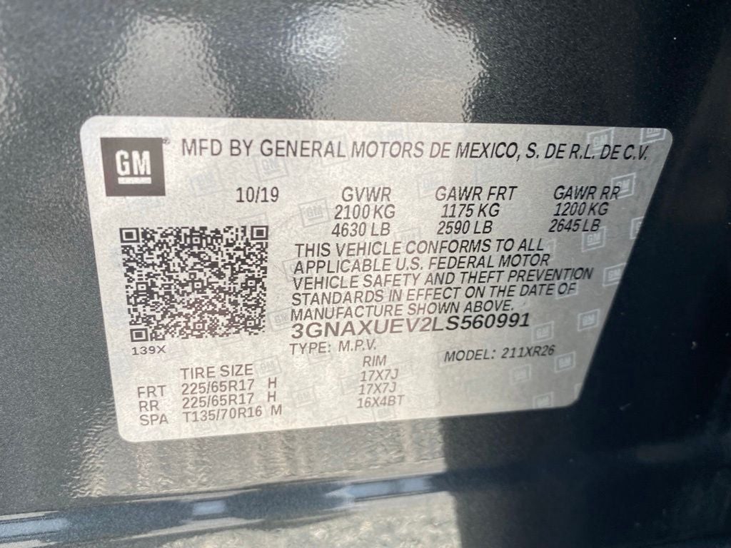 2020 Chevrolet Equinox LT