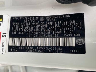 2023 Toyota Camry LE