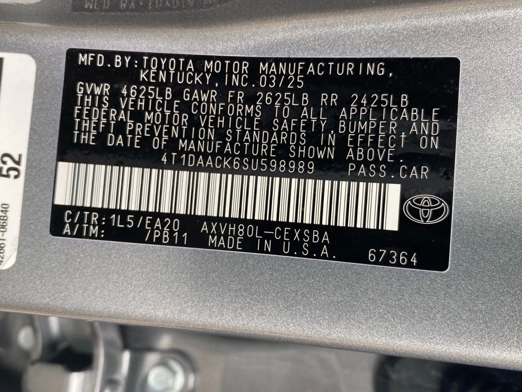 2025 Toyota Camry SE