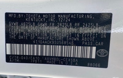 2025 Toyota Camry SE