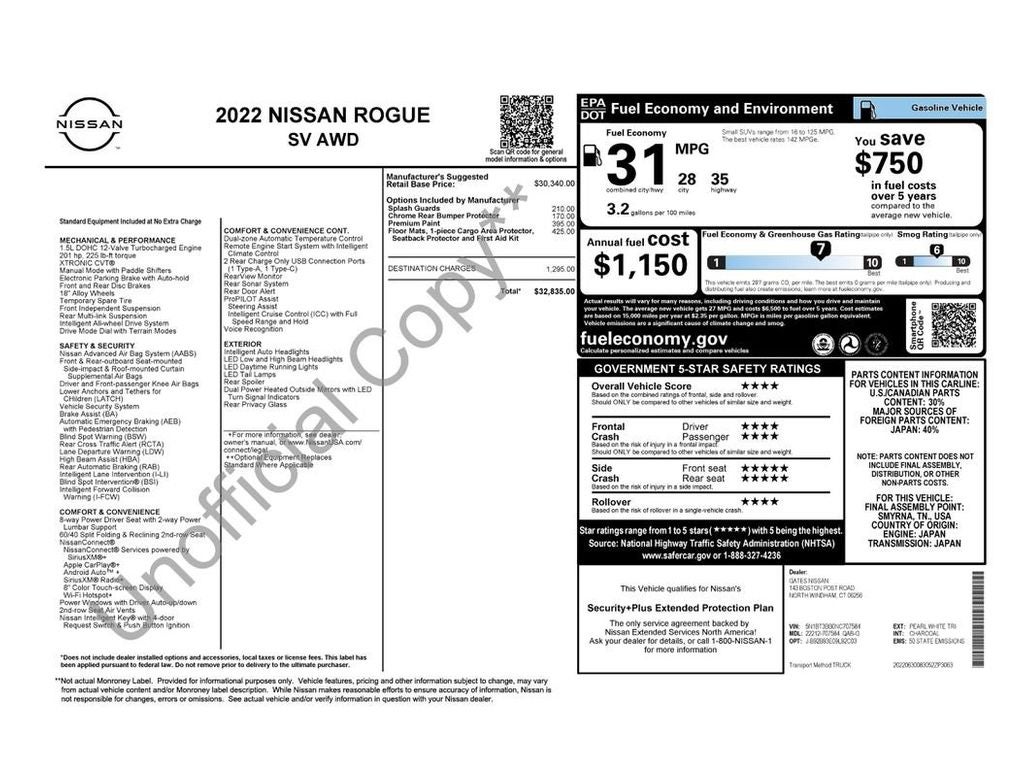 2022 Nissan Rogue SV