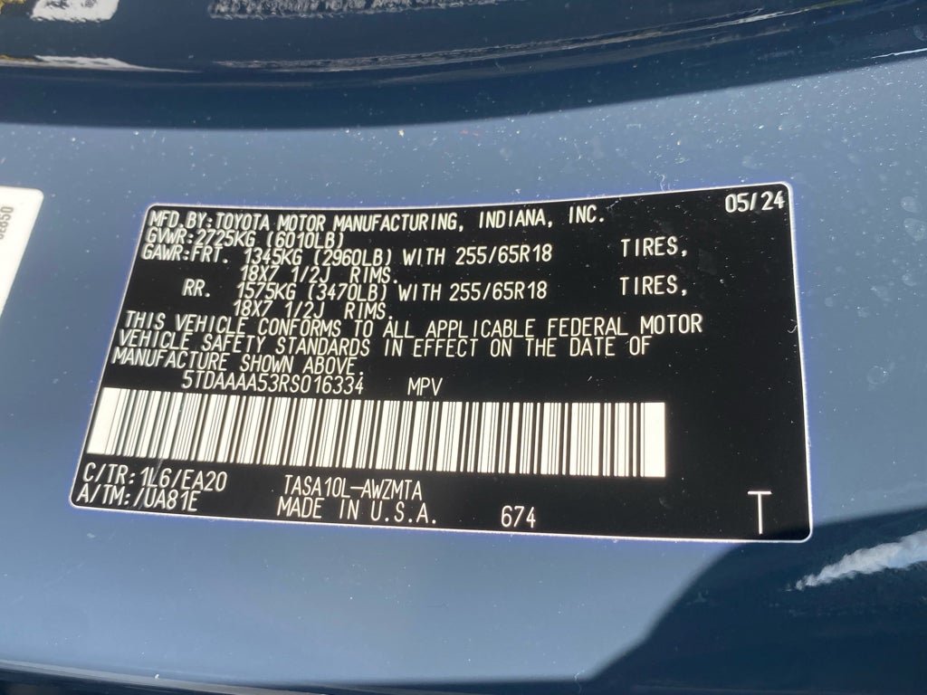 2024 Toyota Grand Highlander XLE