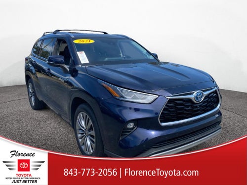 2021 Toyota Highlander Hybrid Hybrid Platinum