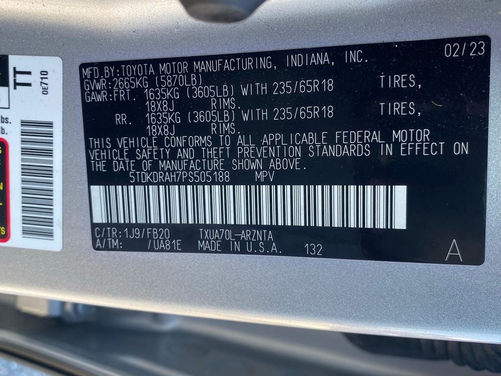 2023 Toyota Highlander LE