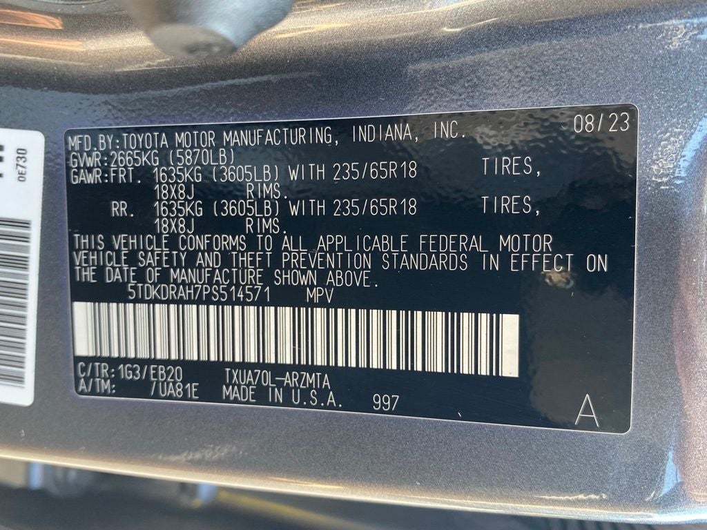 2023 Toyota Highlander XLE