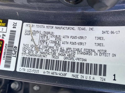 2017 Toyota Tacoma TRD Sport V6