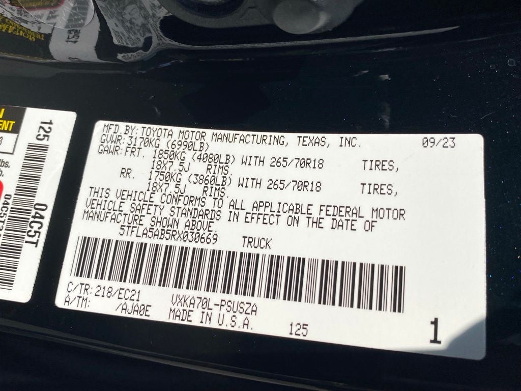 2024 Toyota Tundra SR5