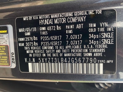 2018 Hyundai Santa Fe Sport 2.4 Base