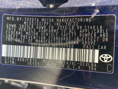 2024 Toyota Corolla LE