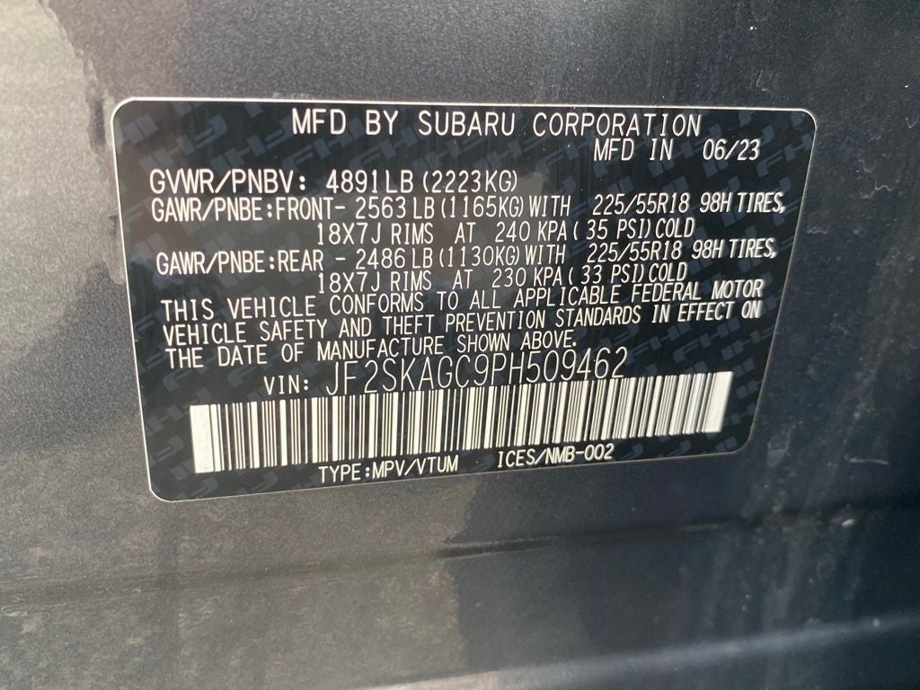 2023 Subaru Forester Sport