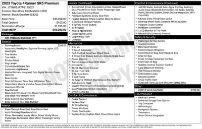 2023 Toyota 4Runner SR5 Premium