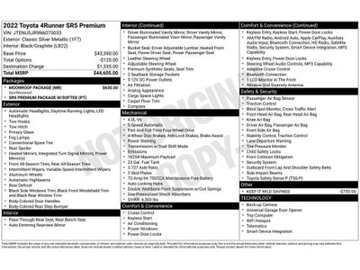 2022 Toyota 4Runner SR5 Premium