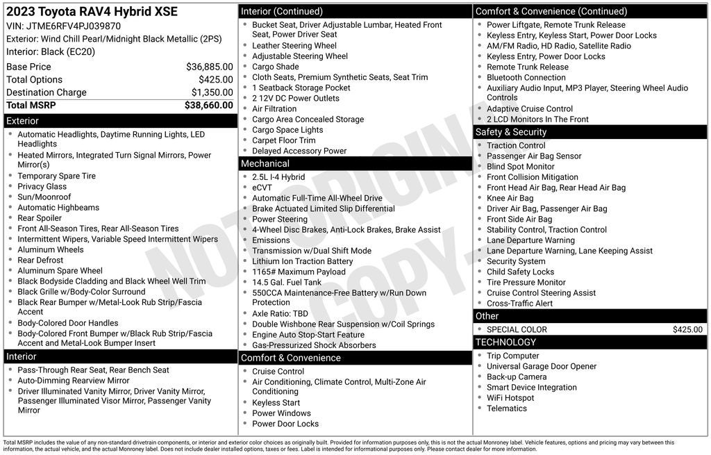 2023 Toyota RAV4 Hybrid XSE
