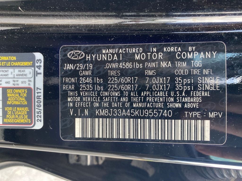 2019 Hyundai Tucson Value
