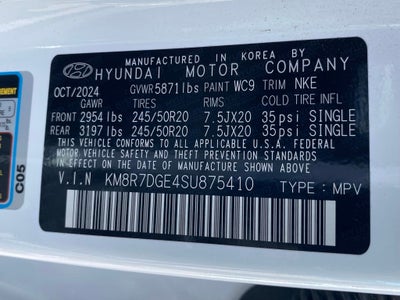 2025 Hyundai Palisade Calligraphy Night Edition
