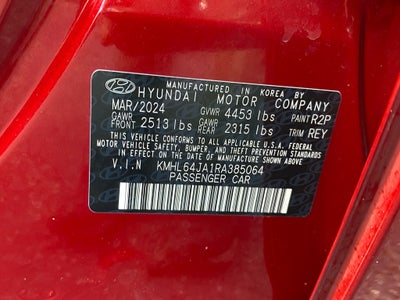 2024 Hyundai Sonata SEL