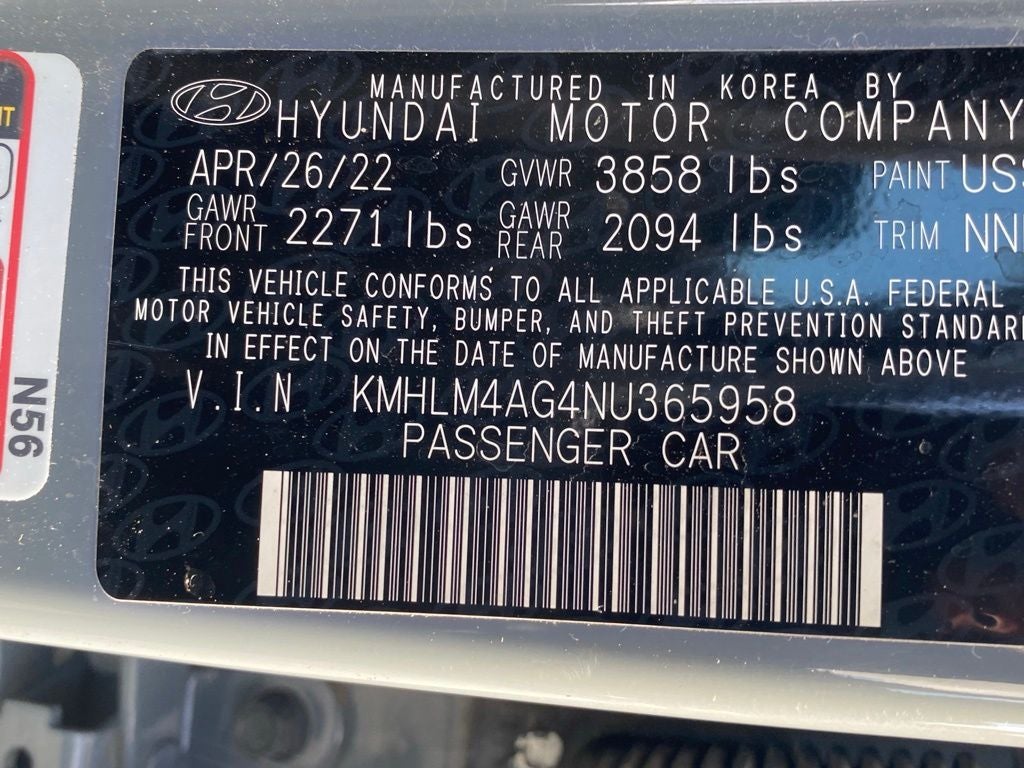 2022 Hyundai Elantra SEL