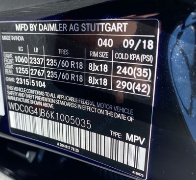 2019 Mercedes-Benz GLC GLC 300